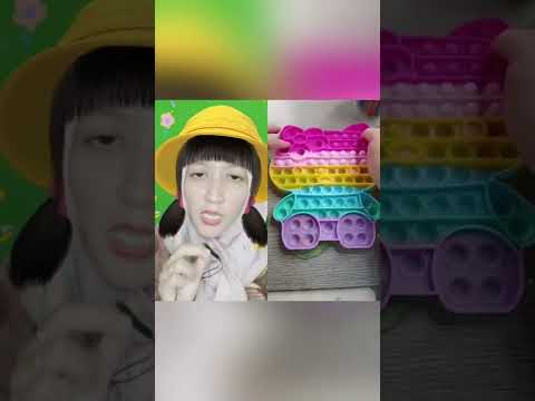 Mencetak Slime menggunakan pop it 😱 #shorts Nasya kaila nazifah