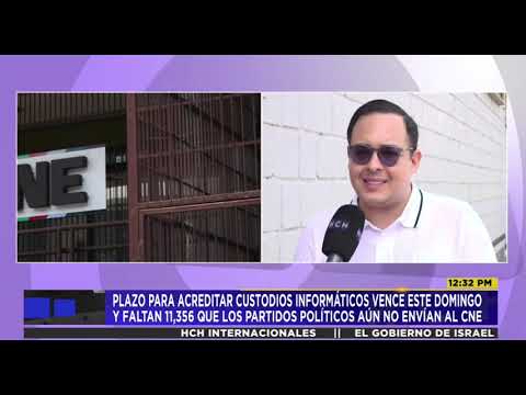 Plazo para registro de Custodios Informáticos Electorales cierra este domingo