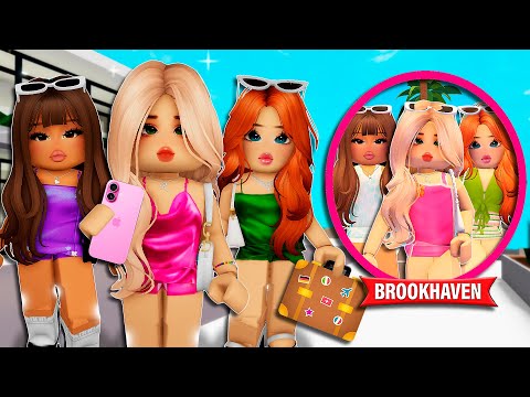 AS PATRICINHAS FIZERAM UMA VIAGEM de FIM DE SEMANA | Historinhas Brookhaven Roblox | Bibi e Lud