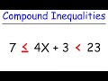 Solving Compound Inequalities with Fractions