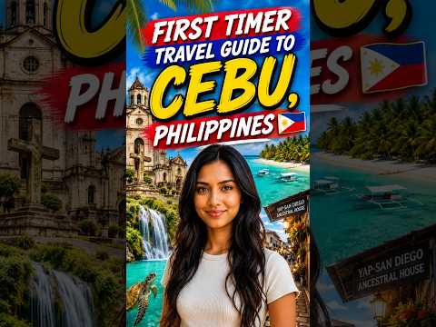 FIRST TIMER TRAVEL GUIDE TO CEBU, PHILIPPINES 🇵🇭 #philippines #travelphilippines #discoverph
