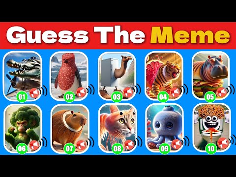 💥Guess The ITALIAN BRAINROT AI Animals Memes 💥 #italianbrainrot