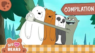 Bears Will Be Bears | Funny Mix of We Bare Bears and We Baby Bears | Three-Hour Compilation