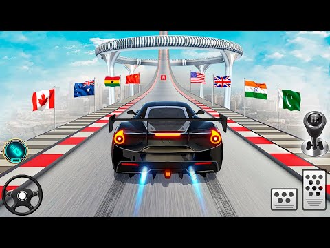 Superhero Man Car Stunt Game - Extreme Car Stunts Master Driver - Android Gameplay