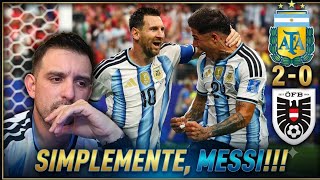 🔥Con el PIBE MESSI ,todo es posible!!! Argentina vs Austria 2-0 