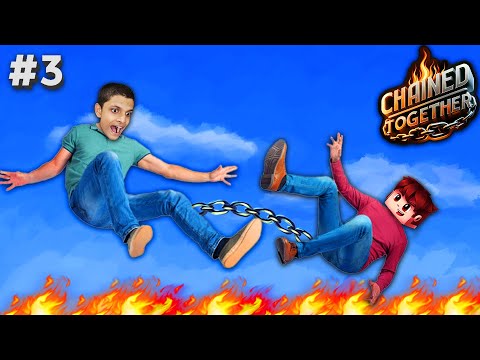 FINALLY REACHING HEAVENS IN FALLING SIMULATOR  [ Funny Moments ] Chain Together - PART 3