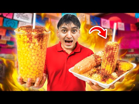 LOS ESQUITES MÁS MALCRIADOS y PICANTES🌶️ DE MI PAÍS EL SALVADOR