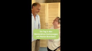 Tatort-Star Martin Brambach besucht unsere Werkstatt – Einblick in vielseitige Arbeit & FSJ