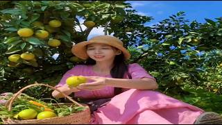 Enjoy beautiful nature with rural life 400 # MP Fresh #fruit #countrylife #farming #freshvegetables