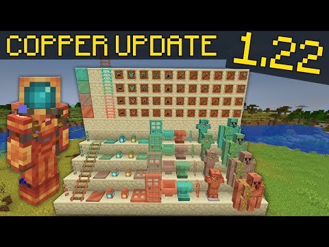 MINECRAFT 1.22 - A MAIOR ATUALIZAÇÃO DE COBRE PODE CHEGAR com MUITA NOVIDADE!