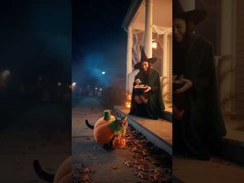 👻🎃Halloween🎃💀🕸️Cat Says Meow for Candy!🐱😻