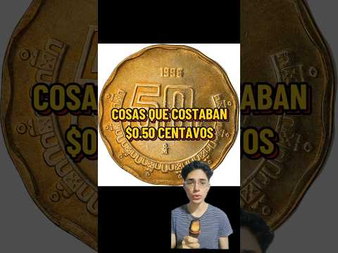 Cosas que costaban $0.50 centavos #bubbaloo #bolillo #paletadehielo #precios