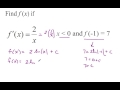 Antiderivatives and Average Value Concepts
