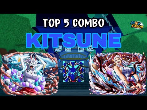 Top 5 Combo Kitsune Oneshot 🦊 | Blox Fruits