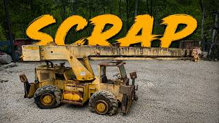 Cant Save Them All.  We Had to SCRAP This Crane to Save a Better One!!