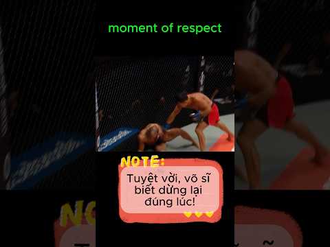 Respect - Sức mạnh phải được sử dụng đúng lúc #mma #ufc #muaythai #kickboxing #boxing #sports #taek