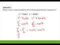 Understanding Parametric Equations