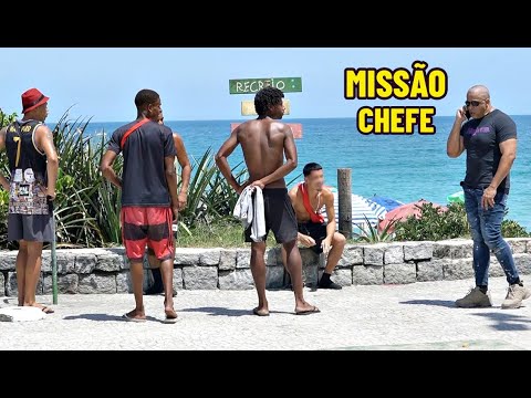 ALVOS ENCONTRADOS NA PRAIA DA MACUMBA.... Boss Mission Prank