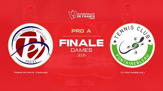 🔴 DIRECT | Tennis Entente Yonnaise - TC Fontainebleau | Finale Dames Pro A 2026