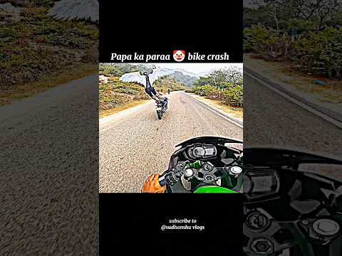 papa ki pari ❎ papa ka paraa ✅ bike crash 🤡 bike stunt crashing 😲 bike rider 🤡
