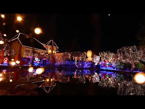 YouTube video thumbnail: Austrian Family Turns its Estate Into Christmas Wonderland