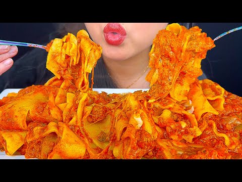 ASMR CHEESY LASAGNA SHEETS | MUKBANG | EATING SOUNDS | ASMR PHAN