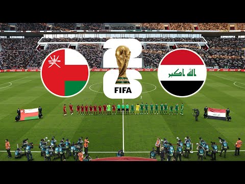 OMAN vs IRAQ | FIFA World Cup 2026 USA | Full Match All Goals |  PES Gamepla