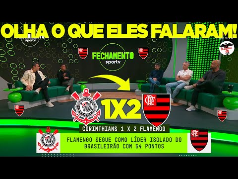 CORINTHIANS 1X2 FLAMENGO BRASILEIRÃO! MENGÃO VENCE NA NEO QUÍMICA ARENA! FLA DISPARA NA LIDERANÇA