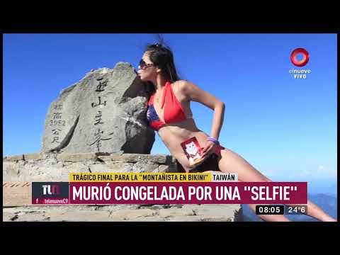 Murió congelada por una selfie