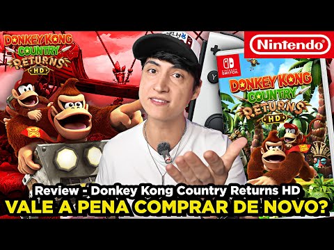 Donkey Kong Country Returns HD Precisa de Alertas Antes da Compra | Minha Análise