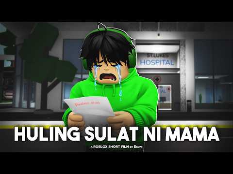 Ang Huling Sulat Ni Mama😭 | Roblox Short Film by Esoni (Brookhaven RP)