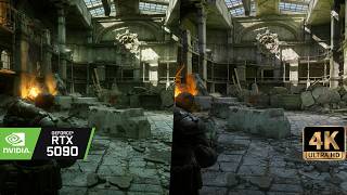 [4K] RTX 5090 Gears of War | Raytracing Graphics Overhaul and reshade on RTX 5090 ULTRA GRAPHICS