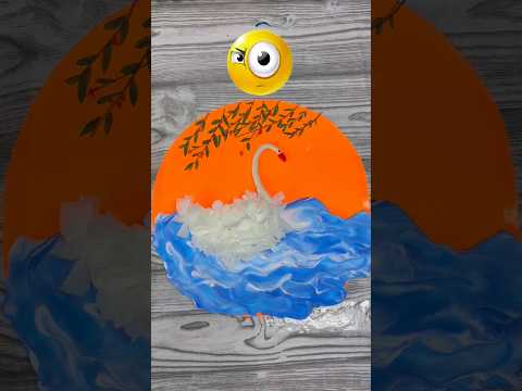 Diy cute craft 🦢🦢 #diy #cute #papercraft #toys #clay