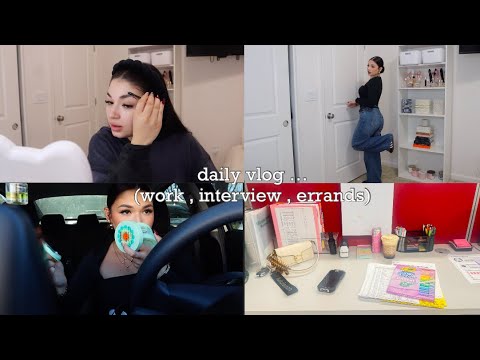 Im back... (grwm, vlog, sephora + ulta haul, interview)