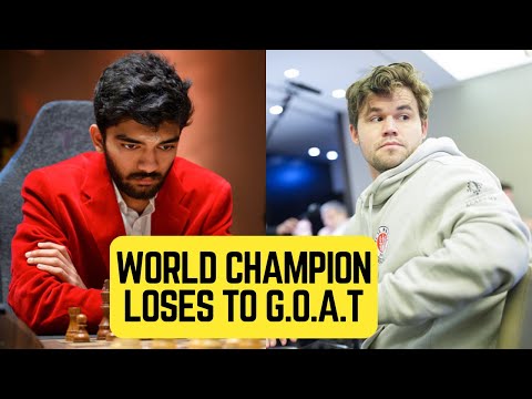 FLASH: Gukesh loses to Magnus Carlsen, but qualifies for Freestyle Chess 960 knockouts