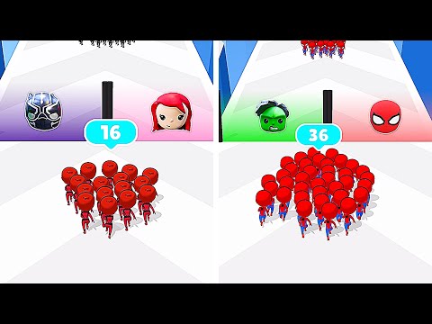 Agent Super Hero Run 3D All Best Funny Levels Gameplay | Android & iOS Games