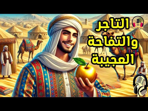 قصة التاجر والتفاحة العجيبة، من القصص الخيالية المشوقة قل النوم، ضع السماعات واستمع، سوق الحكايات