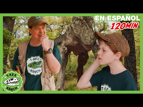 ¡El Huevo Sorpresa Dinosaurio Desaparece! 🌟 | 🦖 T-Rex Rancho | Moonbug Kids - Parque en Vivo!