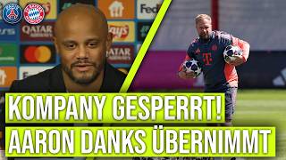 Kompany gesperrt: Aaron Danks coacht gegen PSG