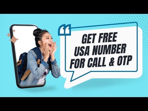 Best App to get free USA number for Whatsapp Verification 2024 | Get Free USA Number