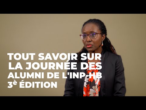 Le réseau des alumni de l’INPHB vous invite à la 3ᵉ édition de la Journée des Alumni