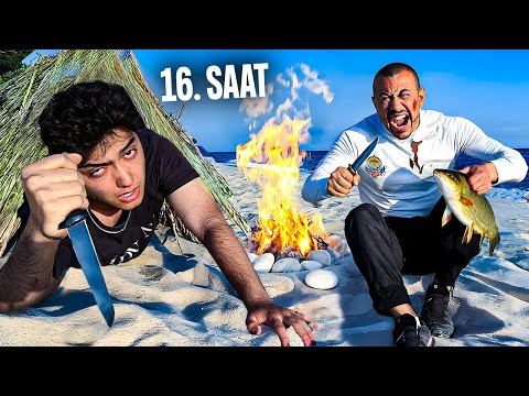 TAKİPÇİMLE ISSIZ ADADA 24 SAAT HAYATTA KALMAK!(SU-YEMEK YOK!)
