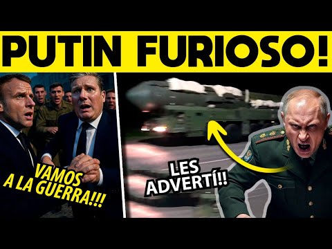 PUTIN FURIOSO! MISILES NUCLEARES APUNTAN A REINO UNIDO Y FRANCIA. LA OTAN EN SHOCK. SE PONDRÁ PEOR