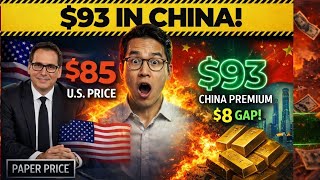 $93 SILVER IN CHINA! The Arbitrage Is Dead (US Price Lagging by $8!) || Paul Barron