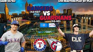 Texas Rangers vs Cleveland Guardians LIVE REACTION/Play-By-Play