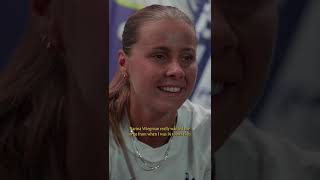 Victoria Pelova speaks for the first time as a Spurs player 💬