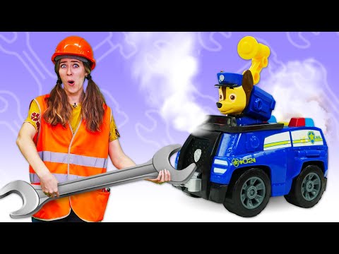 ¡Aventuras de coches de los Paw Patrol! Juguetes para niños