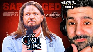 WWE Sabotaged Clash in Paris for Wrestlepalooza & ESPN - Wrestling is Cool! Podcast