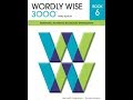 Exploring Vocabulary from Wordly Wise 6 Lesson 4