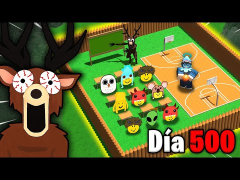Hice un COLEGIO en 99 Noches en el Bosque
